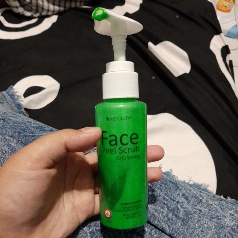Preloved Ms Glow Face Peel Scrub