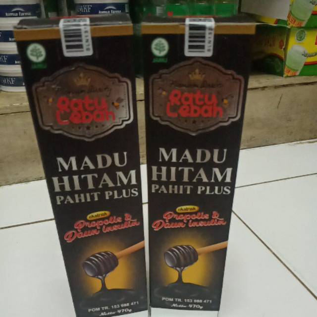 

Madu hitam pahit cap Ratu Lebah