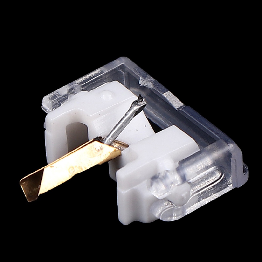 【TasteTasty】 Transparent diamond tip replacement Shure N44-7 M44-7 M55E DUAL DN305 stylus .