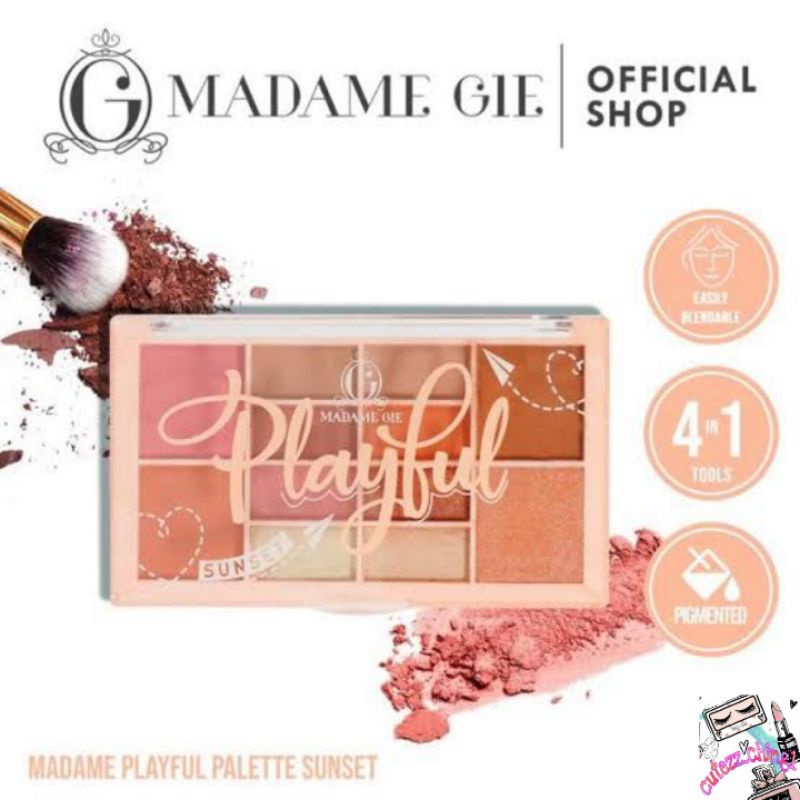 ☃Cutezz_Ching1☃ Madame Gie Playful Palette Eyeshadow