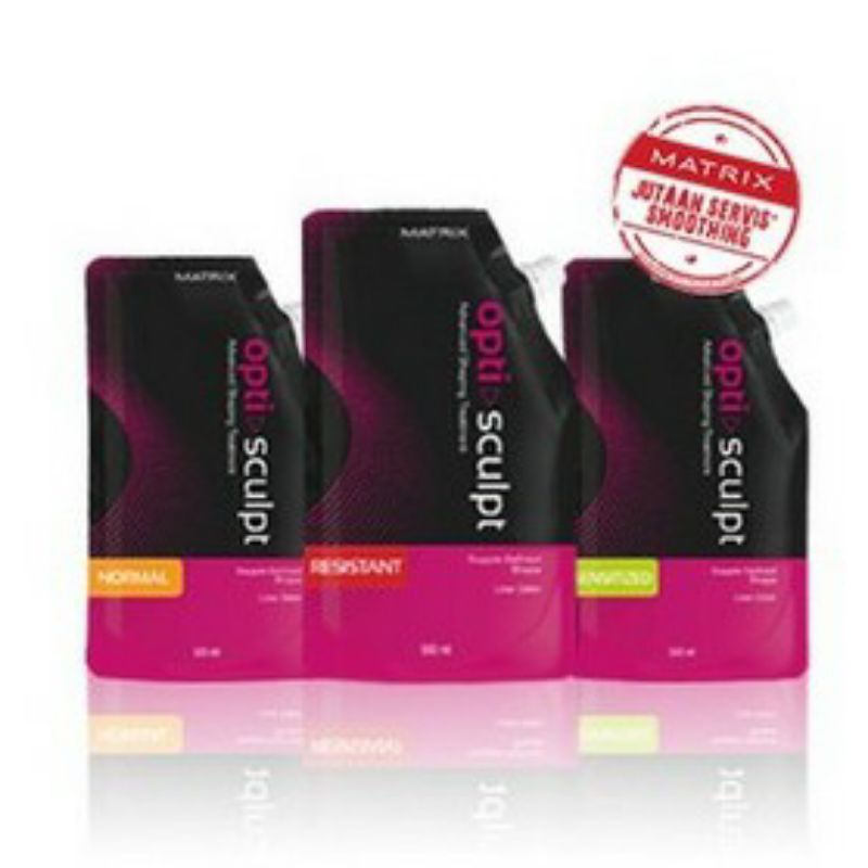 Matrix Opti Sculpt 500 ML Obat pelurus smoothing matrix
