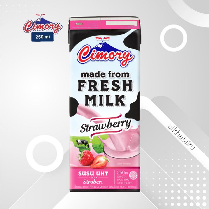 

Susu UHT Cimory Fresh Milk 250ml Stawberry