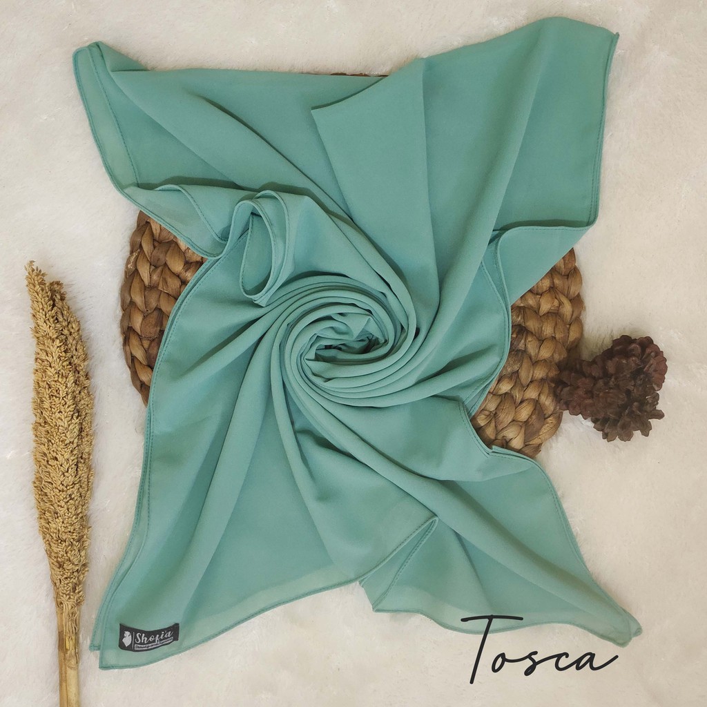 [200x75] HIJAB PASHMINA JAHIT TEPI CERUTY BABY DOLL, PASHMINA CERUTI, JILBAB PASHMINA, PASMINA-Tosca