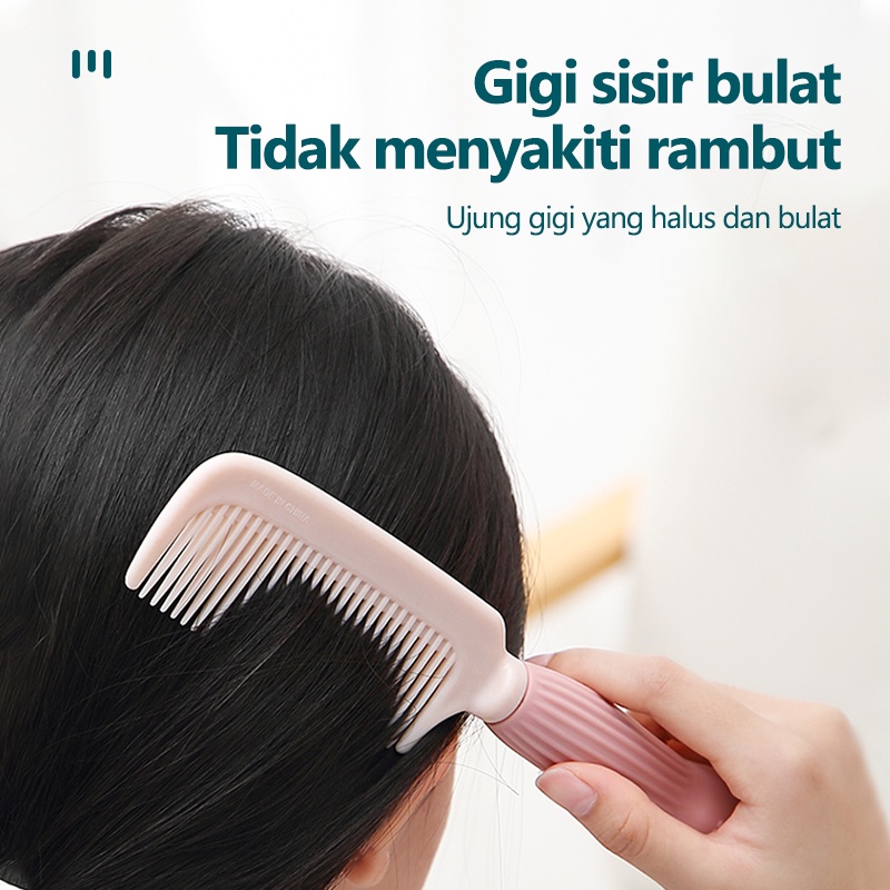 Sisir Rambut Gagang Hair Comb silika Kelinci lucu anak (B298)