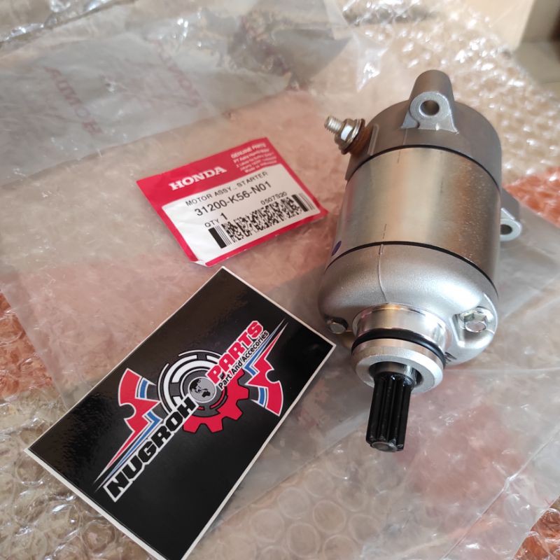 Dinamo Starter Motor Assy Starter Sonic 150R, Supra GTR 150, CBR 150R New CB150R StreetFire K15G