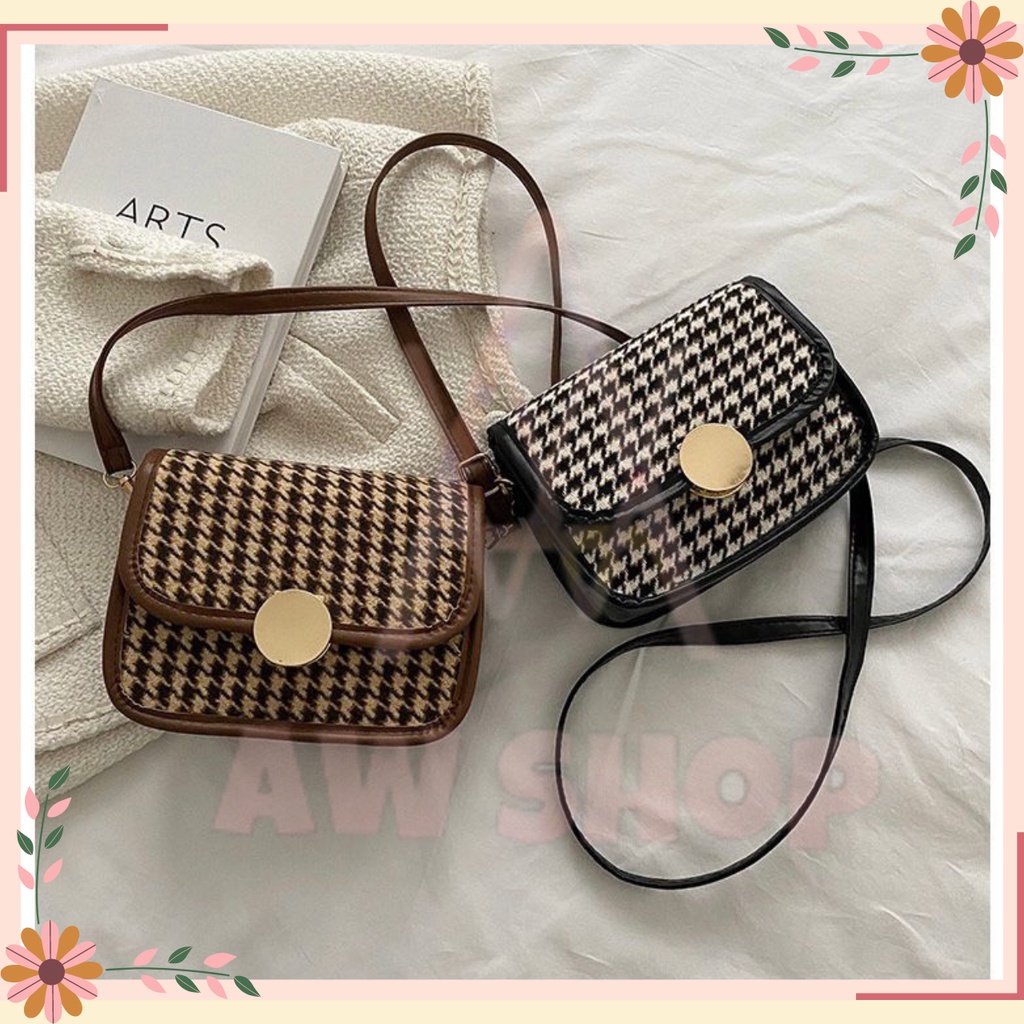 Tas Rosi Selempang Wanita Import Kulit