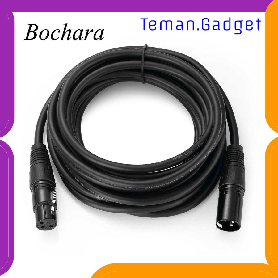 TG-AI121 BOCHARA KABEL XLR M/F OFC MICROPHONE KARAOKE SHIELDED - BOF30