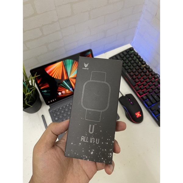 Jam tangan Smartwatch Vyatta Fitme U Phone call GPS Saturasi O2 Tensi