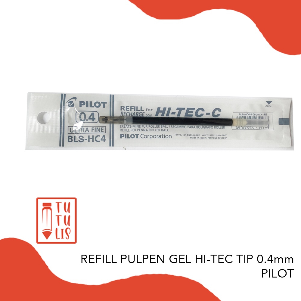 

Refill Bolpoin Pilot Hi Tec tip 0.4 (BLS-HC4)