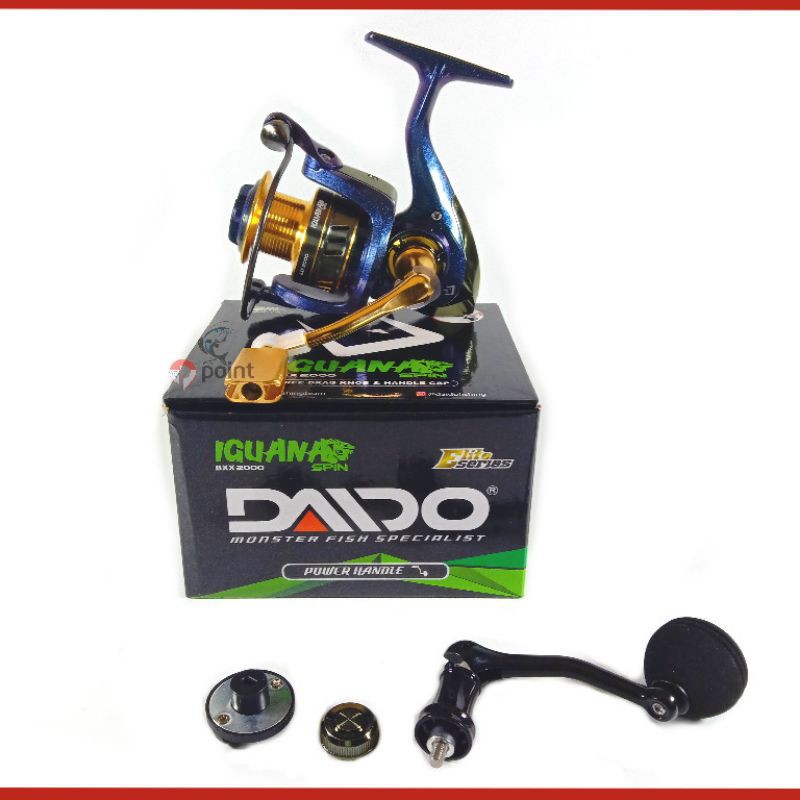 REEL DAIDO IGUANA ELITE SERIES 2000,3000,4000,6000 EXTRA DRAG KNOB DAN HANDLE