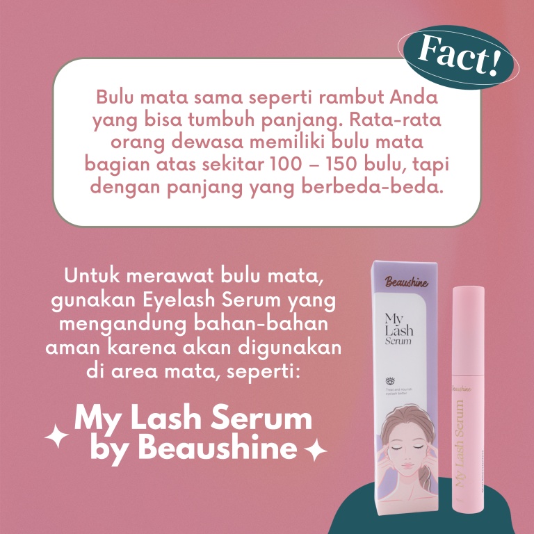 MY LASH SERUM (EYELASH/BULU MATA SERUM, MENEBALKAN BULU MATA &amp; ALIS)