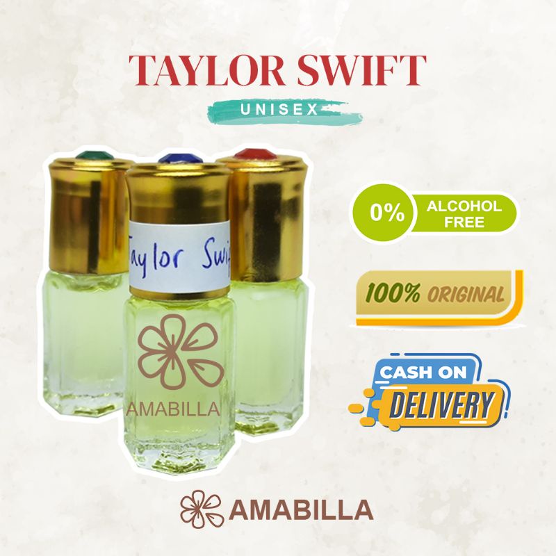 Parfum Aroma TAYLOR SWIFT Original Non Alkohol 3ml 6ml 12ml Parfum Original Bibit Parfum Murni TAYLO