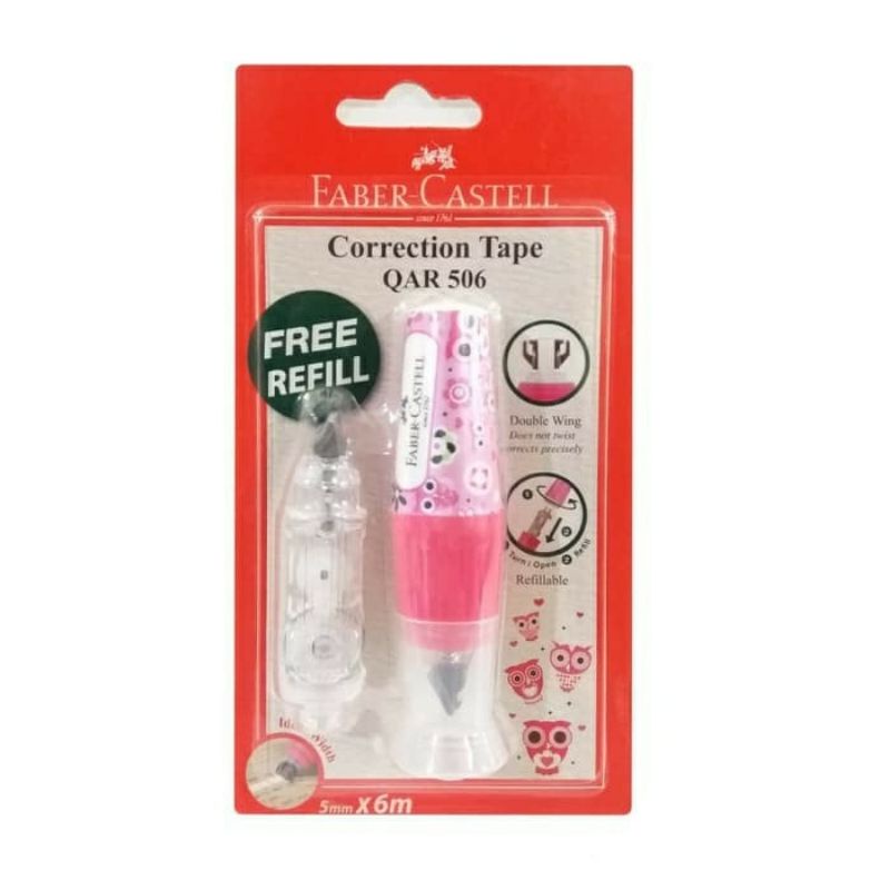 

Correction Tape Faber-Castell QAR - 506 Free Refill