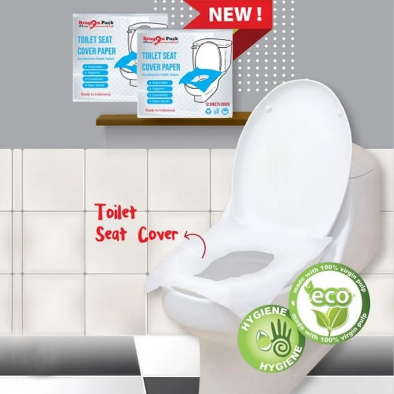 Toilet Seat Cover / Tisu Toilet / Kertas Tissue Toilet Kloset / Penutup Kloset