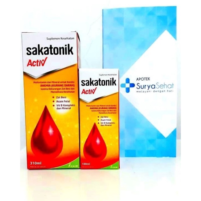 Sakatonik Liver Sirup 100ml atau 310ml - Sakatonik Activ Sirup