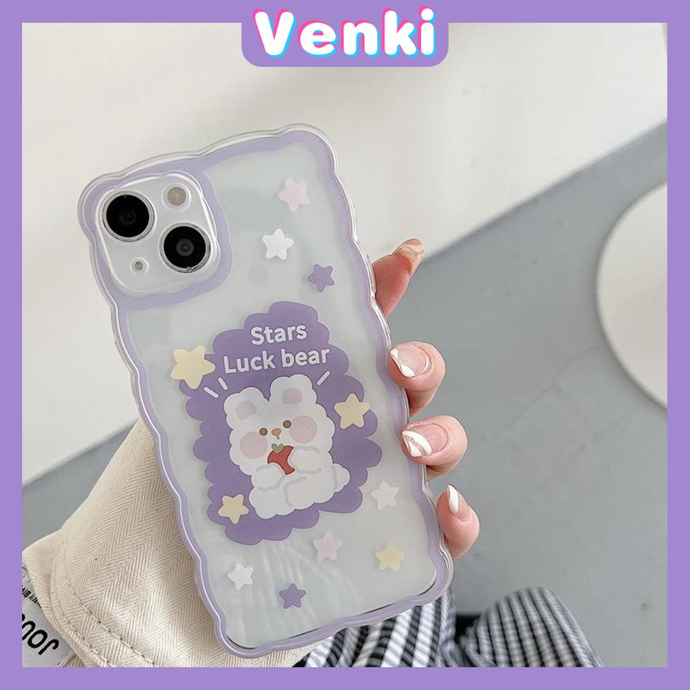 iPhone Case Silicone Soft Case Clear Case Airbag Shockproof Camera Cover Protection Cartoon Cute Rabbit Compatible For iPhone 11 iPhone 13 Pro Max iPhone 12 Pro Max iPhone 7 Plus