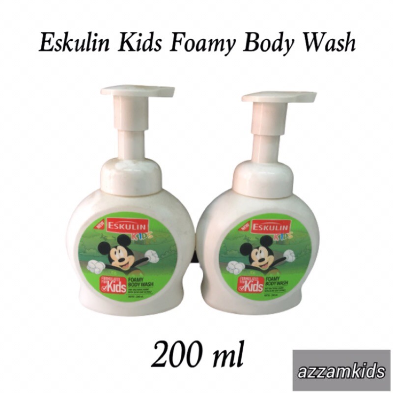 Eskulin Kids Foamy Body Wash 200ml