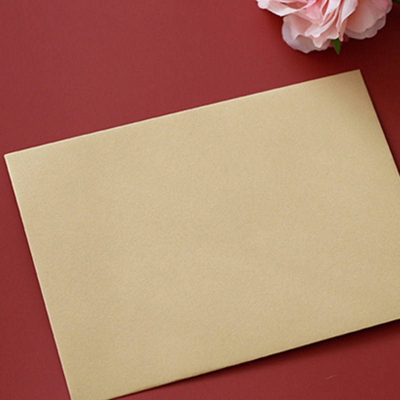 Creative Retro Solid Color Envelope Simple