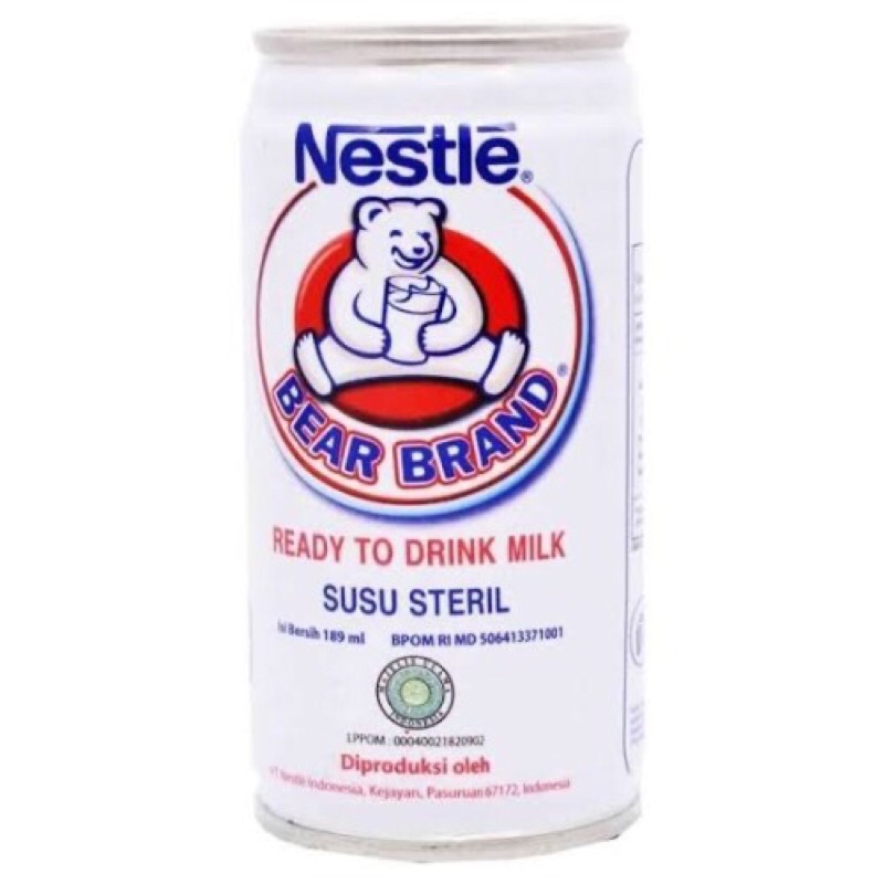 

Susu bear brand beruang 189 ml