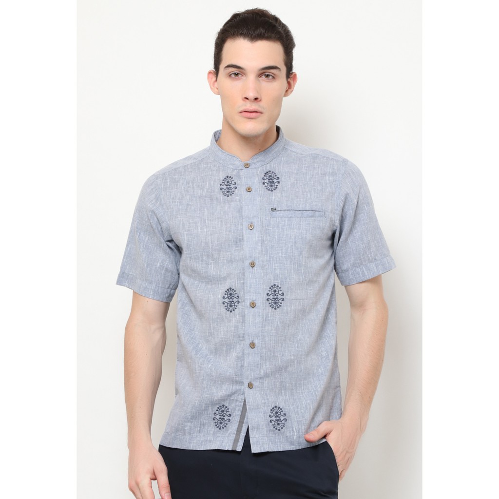 KEMEJA KOKO PRIA LENGAN PENDEK MGEE ALFERO 035