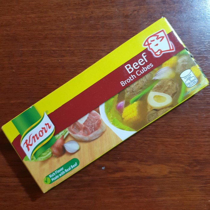 

Kualitas Terbaik - Knorr Beef Broth Cubes 12 Pcs