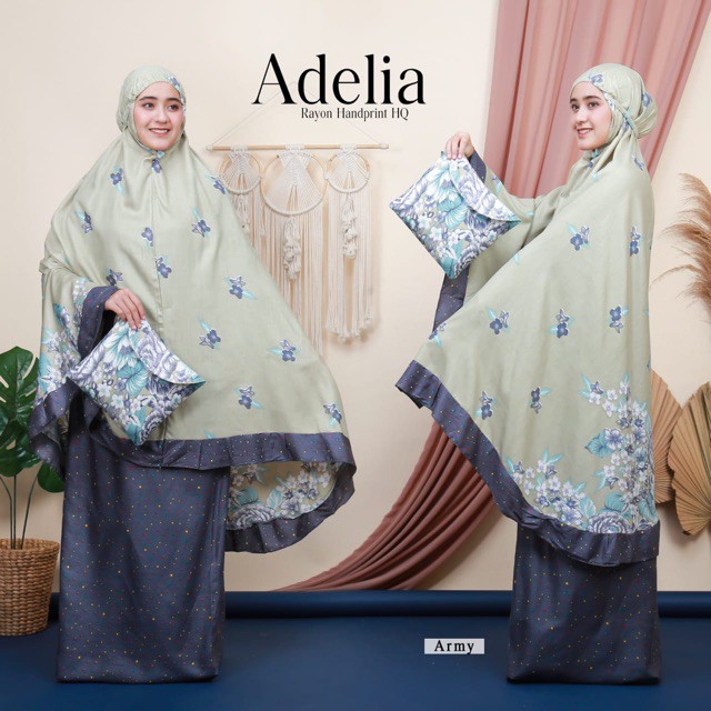 MUKENA ADELIA MUKENA DEWASA MUKENA RAYON VSG