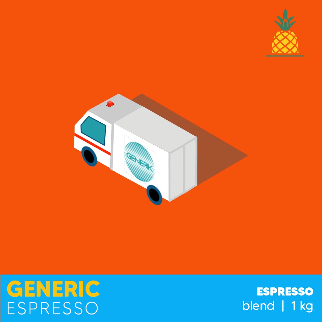 

Biji / Bubuk Kopi Arabika Espresso Generic 1kg | 100 % Full Arabica | Cappucino | Latte