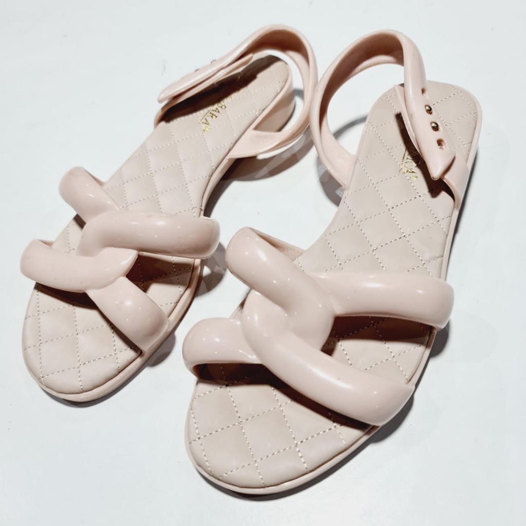 jelly sendal bara bara sandal wanita tali karet import barabara cewek hx1601
