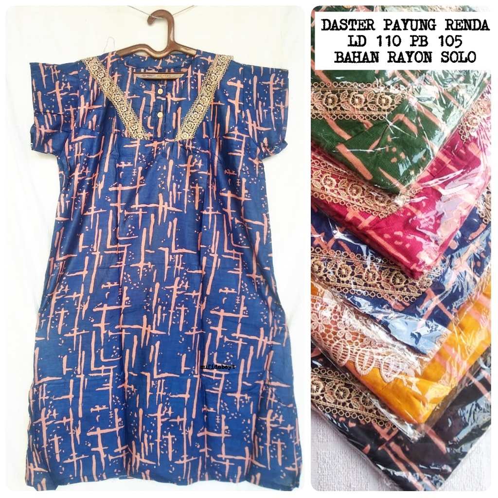 DASTER ARAB / DASTER RENDA / DASTER PAYUNG RENDA / DASTER LARISSA RENDA / DASTER MUSLIM