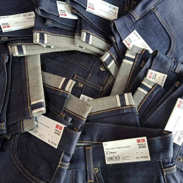 denim selvedge uniqlo