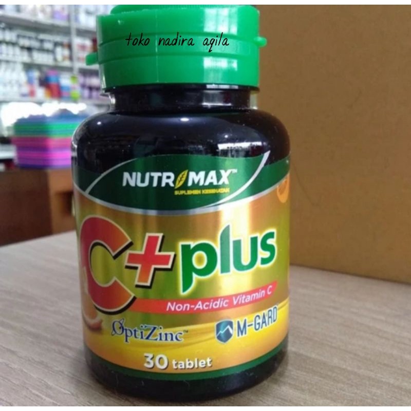 Nutrimax C+ Plus Isi 30s &amp; 60s / Vitamin C + Penambah Stamina &amp; Daya Tahan Tubuh