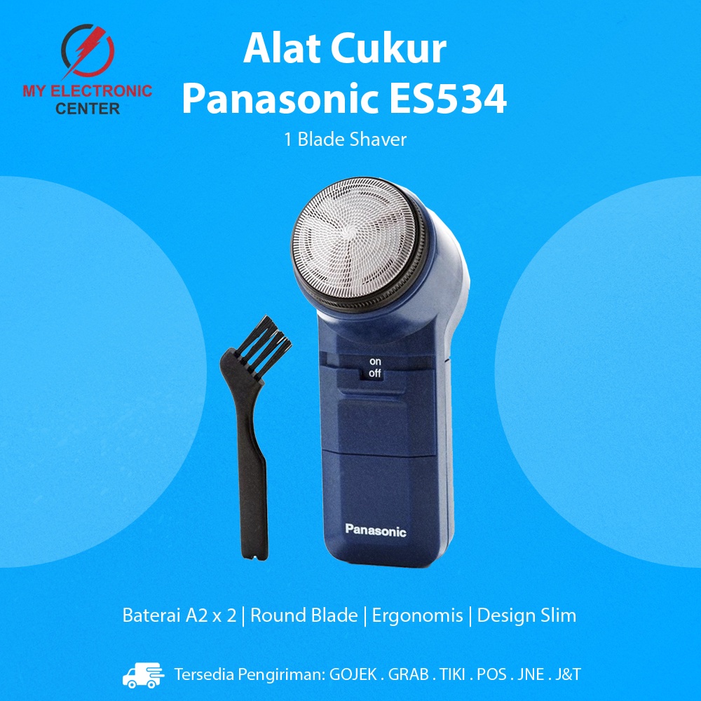 Mesin Cukur Kumis Jenggot Panasonic ES-534 - Electric Travel Shaver