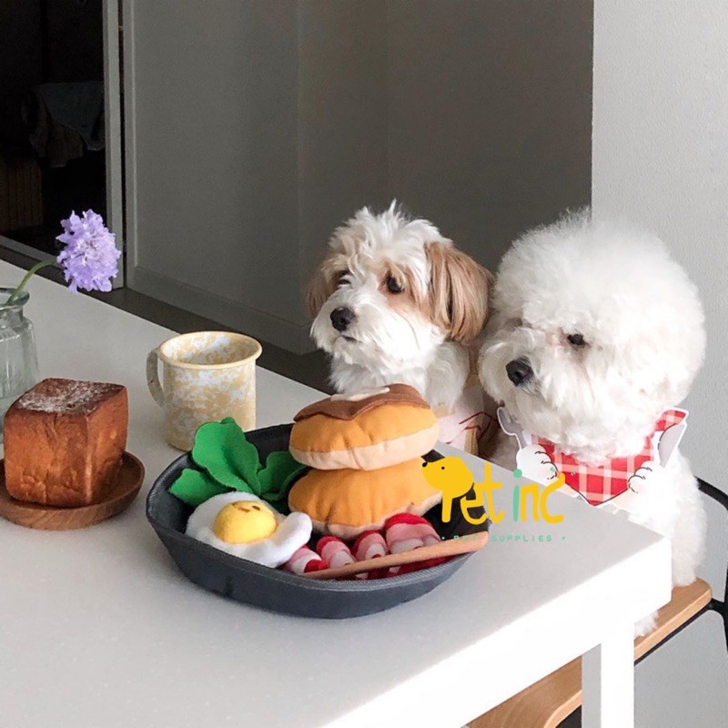 Brunch set hide treats toy