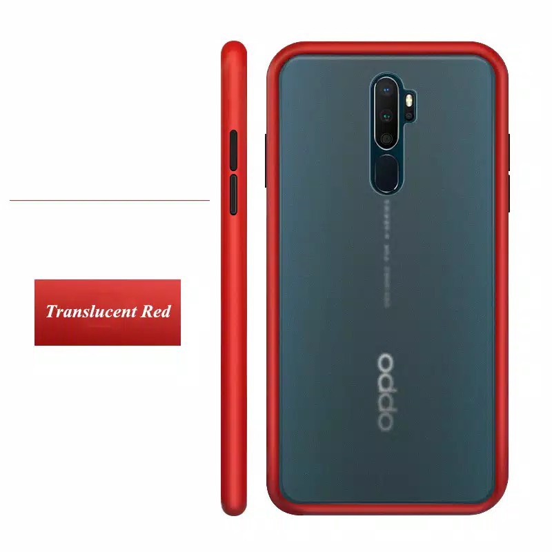 Kasing Hardcase Matte Anti Jatuh Untuk Oppo X2 Pro 5 5s R1 X C2 Oppo A5 A9 2020 A5S A8 Oppo F11 F9 C2S Reno2 2f