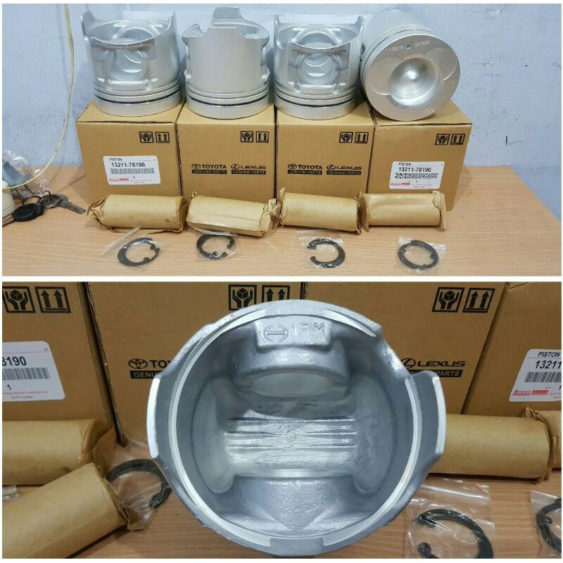 Piston Assy atau Seher Assy Toyota Dyna 110 130HT dan Hino Dutro 110HD 130HD