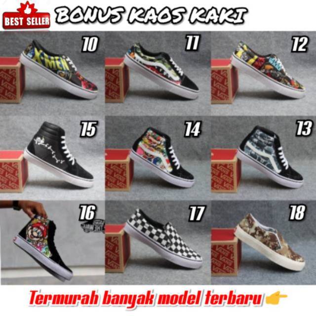 SEPATU VANS OLDSKOOL PREMIUM OLDSCHOOL/OLD SKOOL/OLD SCHOOL HITAM PUTIH WHITE BLACK PREMIUM