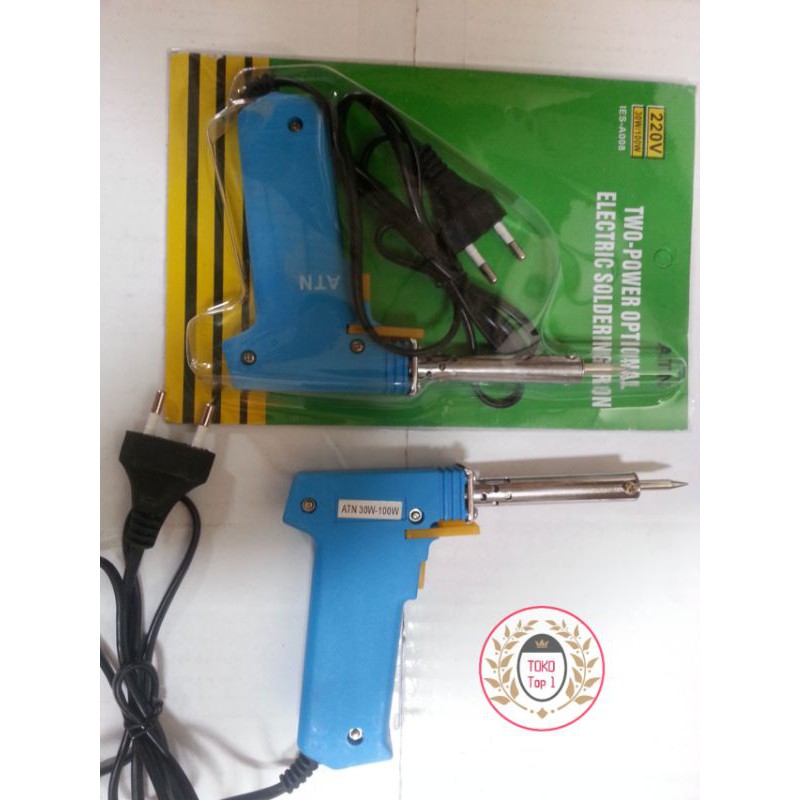 Solder Gun Solder Tembak Listrik 30W-100W Dual Heat Soldering Iron