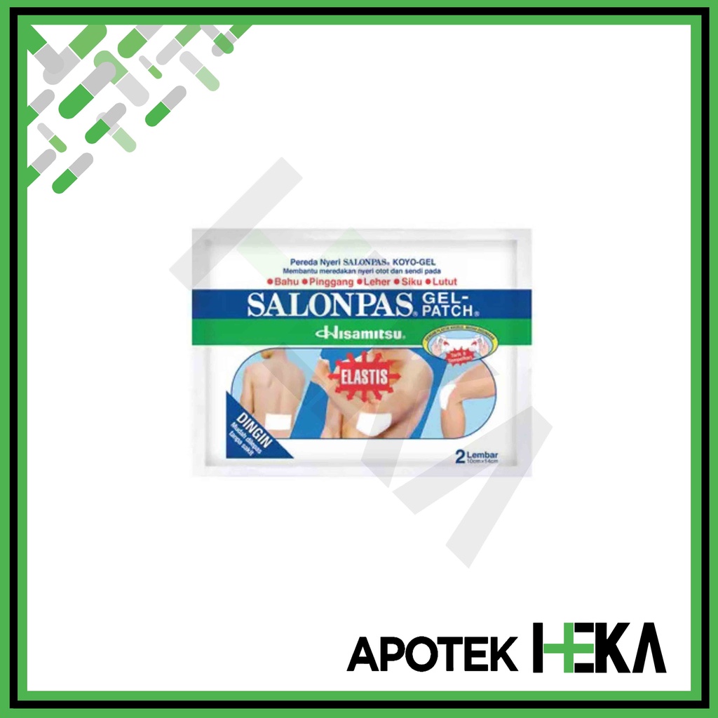 Salonpas Gel Patch isi 2 Lembar - Koyo Elastis (SEMARANG)