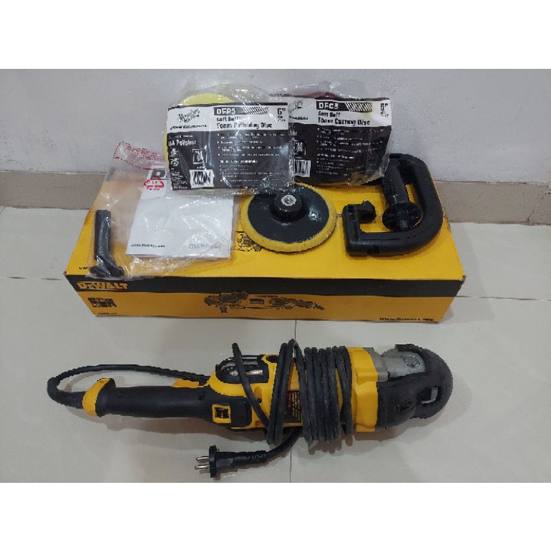 Dewalt DWP849X mesin poles bekas