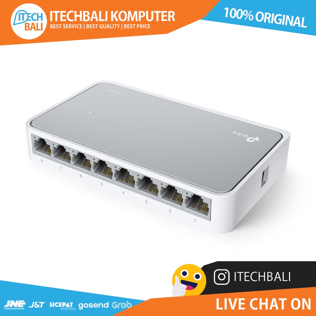 Switch Hub TP-LINK TL-SF1008D 8-Port  | ITECHBALI