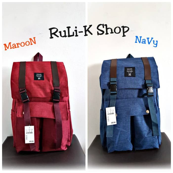 Jual Tas Distro Cowok Casual Import Tas Ransel Laptop Visval Majestic Series K YX172  Tas Ransel