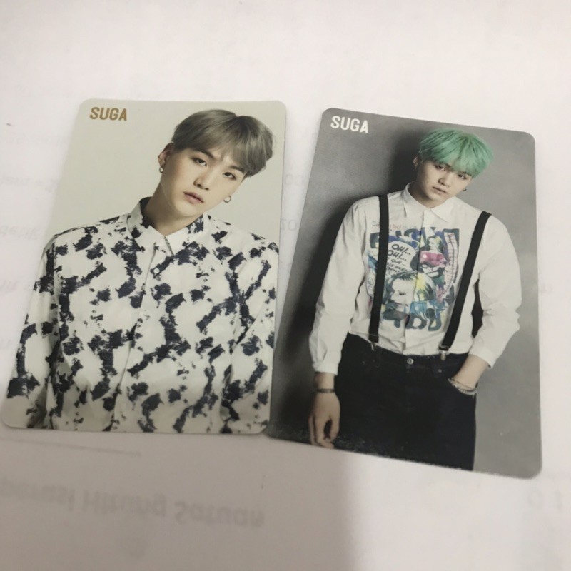 [READY] Pc Photocard Suga Yoongi Album Japan youth Run Jepang