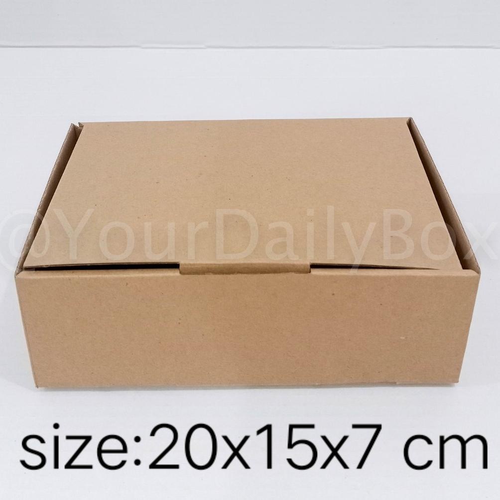 

(PROMO FYW35) [isi 10 pcs] Kardus packing murah, box Die Cut uk 20x15x7 cm PROMO ✷