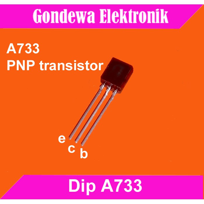 A733 2SA733 PNP transistor Dip TO-92