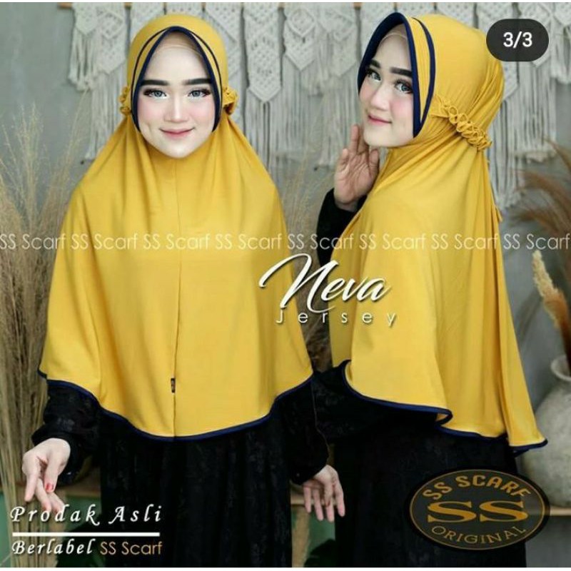 TERBARU..!!! (COD) HIJAB NEVA TALI KRIWILL MURAH|| JILBAB LIST TALI