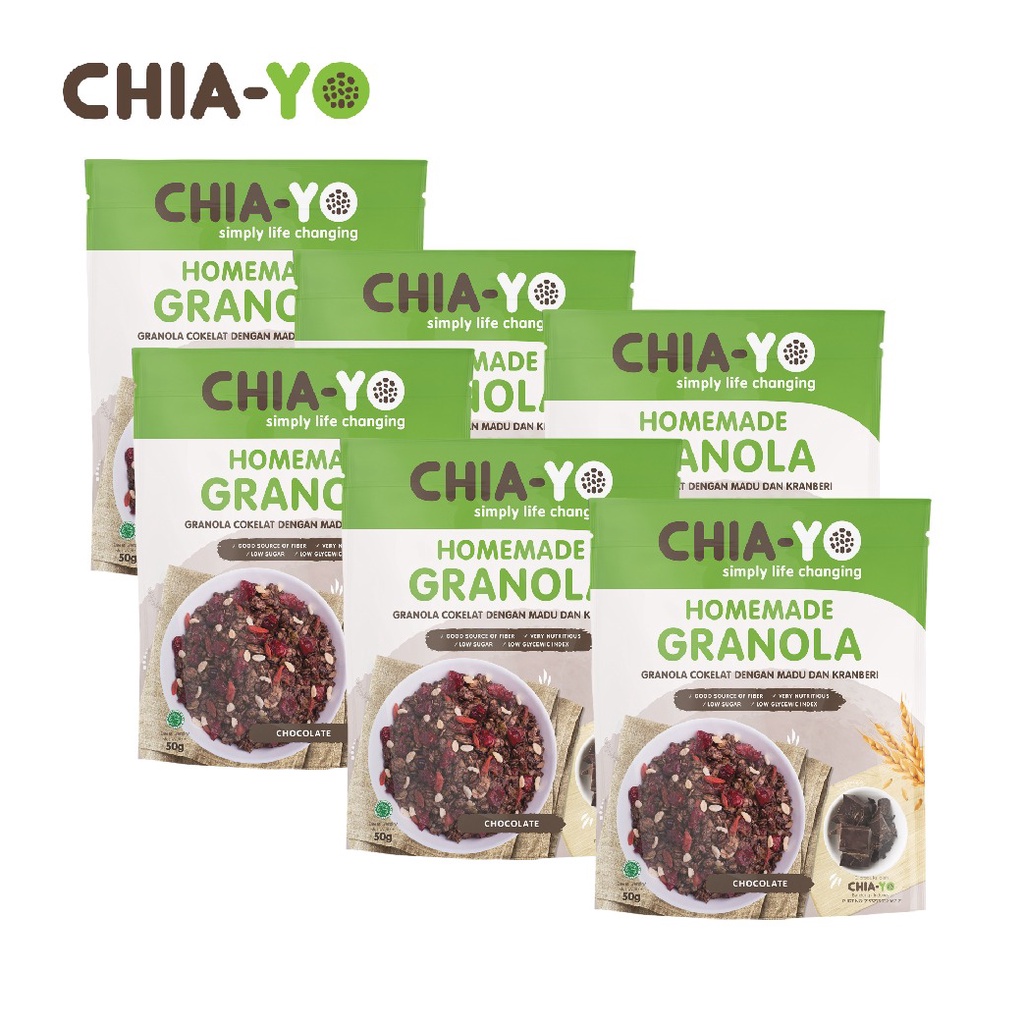 

Chiayo 6 Granola Dark Chocolate 50gr