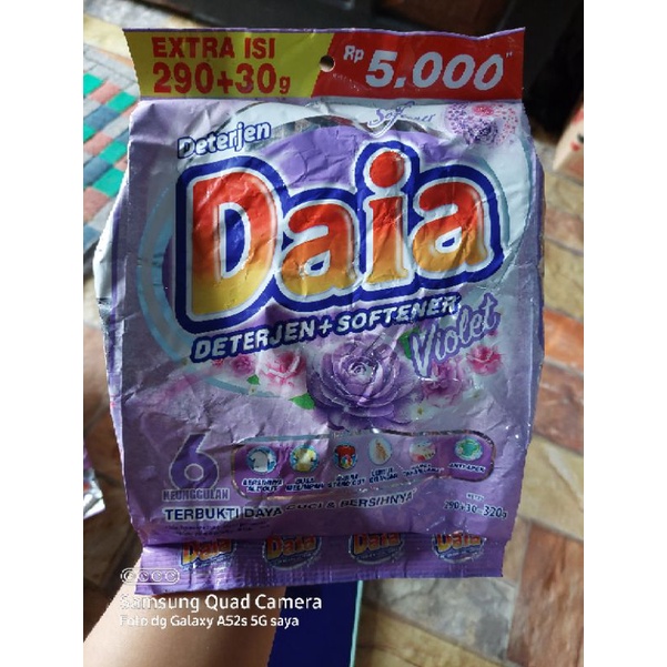 Daia Deterjen + Softener Violet