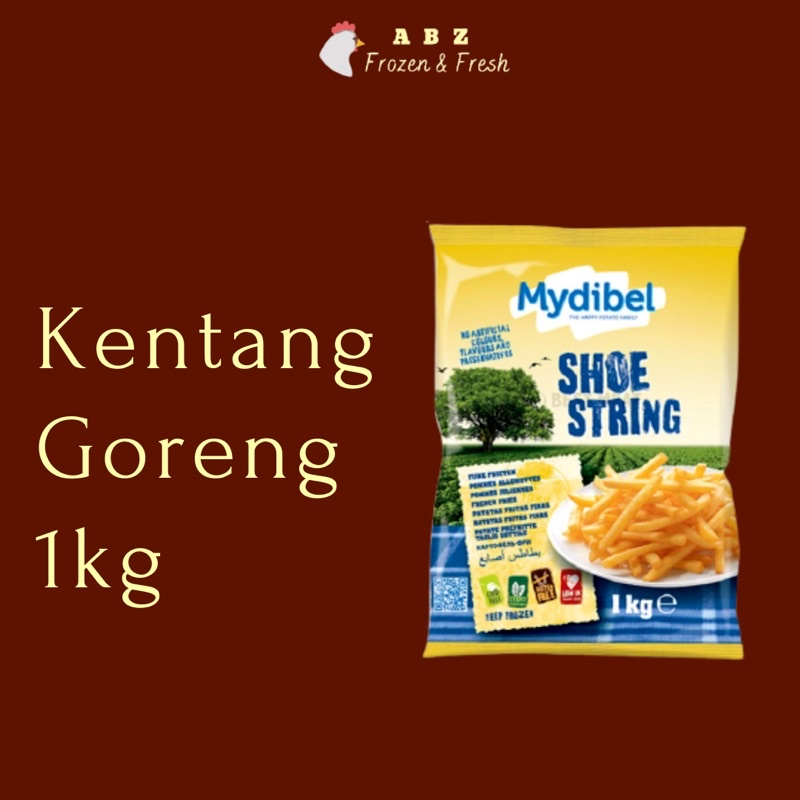 

Kentang Goreng Mydibel 1kg