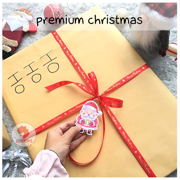 Zoetoys Extra Packing Premium Wrapping Natal Christmas | Kertas Kado + Bubble / Kartu Ucapan / Cari Bungkus Kado / Cari Kado / Cari Kado Natal Ana