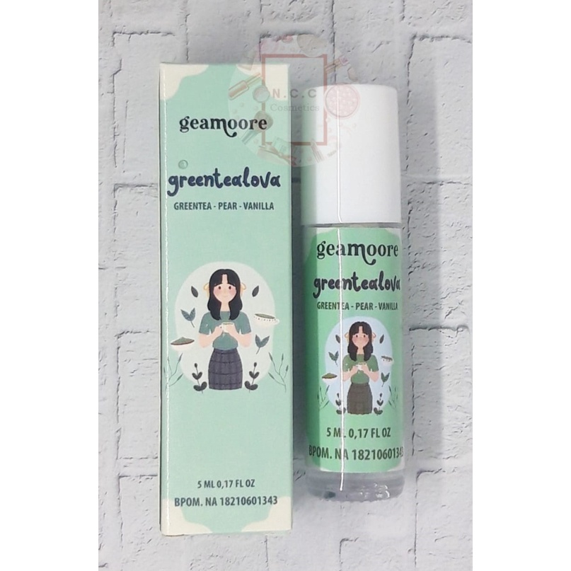 [BPOM] * NCC * Geamoore Parfum Bakarat Inspired Addicted Perfume Rool On Geammore Geamore Bakaratz-GREENTEA LOVA - 5 ml